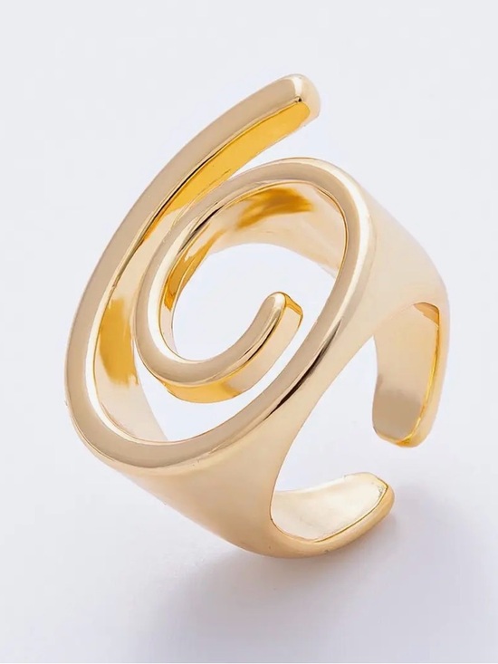 Jewelry - 18K Gold Filled Open Circular Geometric Ring